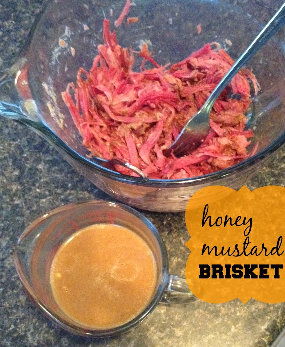 Recipe Crock Pot Honey Mustard Brisket The Food Hussy!